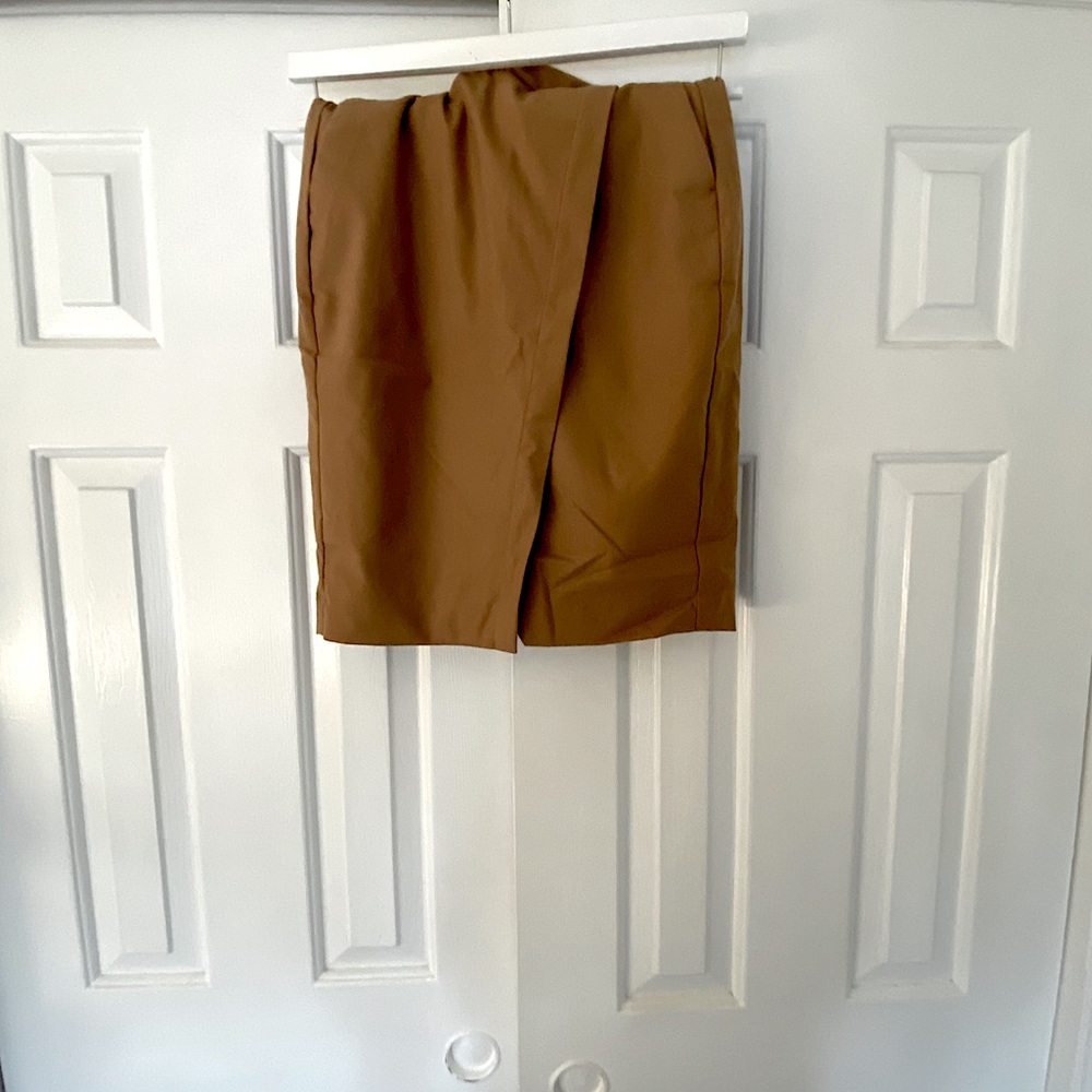 Banana Republic Tan Pencil Wool Skirt